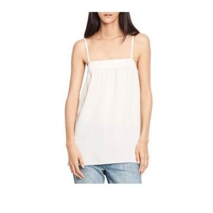 Vince Embroidered White Womens Camisole Size S